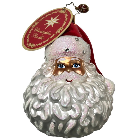 CHRISTOPHER RADKO “Classic St. Nick” Ornament #1020432 NWT - Picture 11 of 11